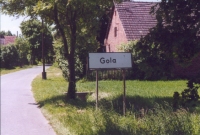 Ortseingang Gülchen / Gola